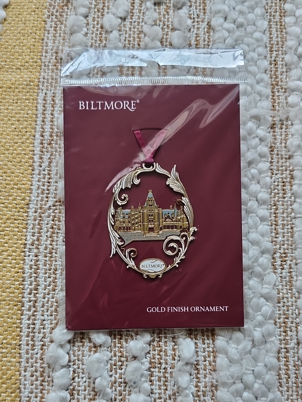 Biltmore 24kt Gold Finish Ornament